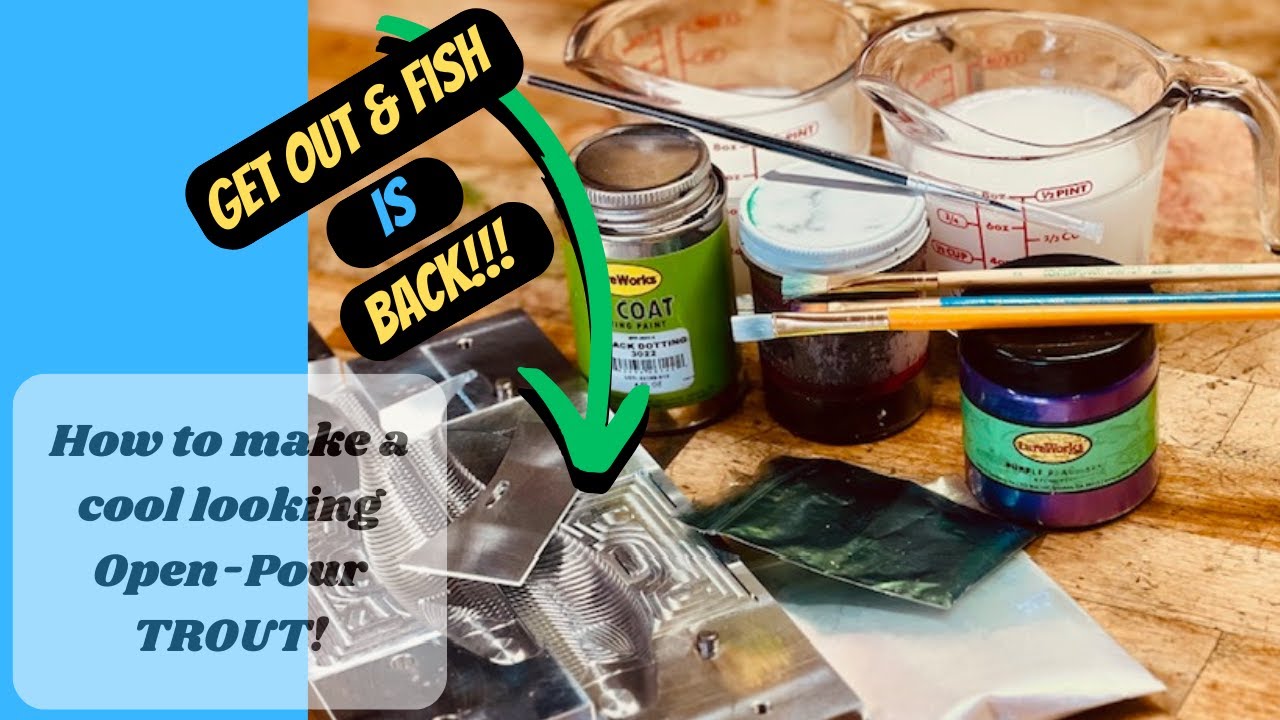 How to Open Pour a COOL TROUT!  (Sound Fixed)