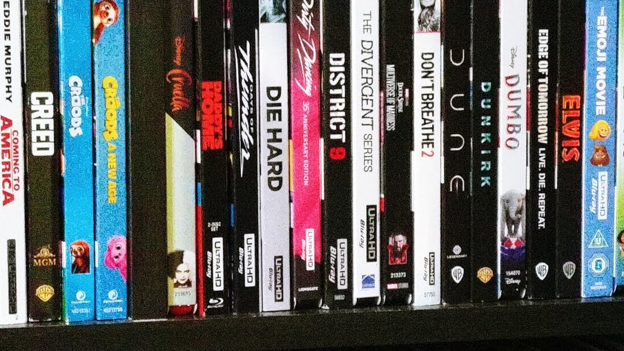 My Complete 4K Collection of 2022! (Slipcovers and Digi Packs)! Over 300 titles!
