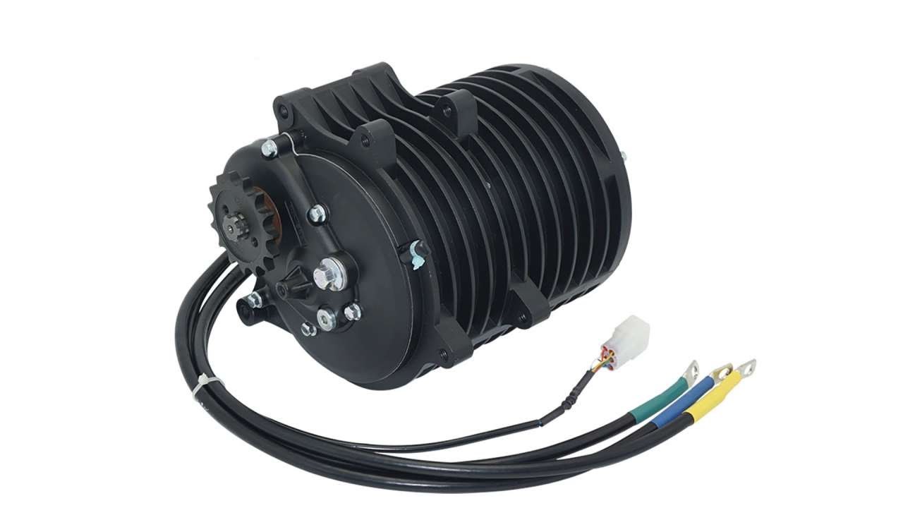 Разборка мотор-редуктора электромотоцикла QS 138 70H v3  3000W