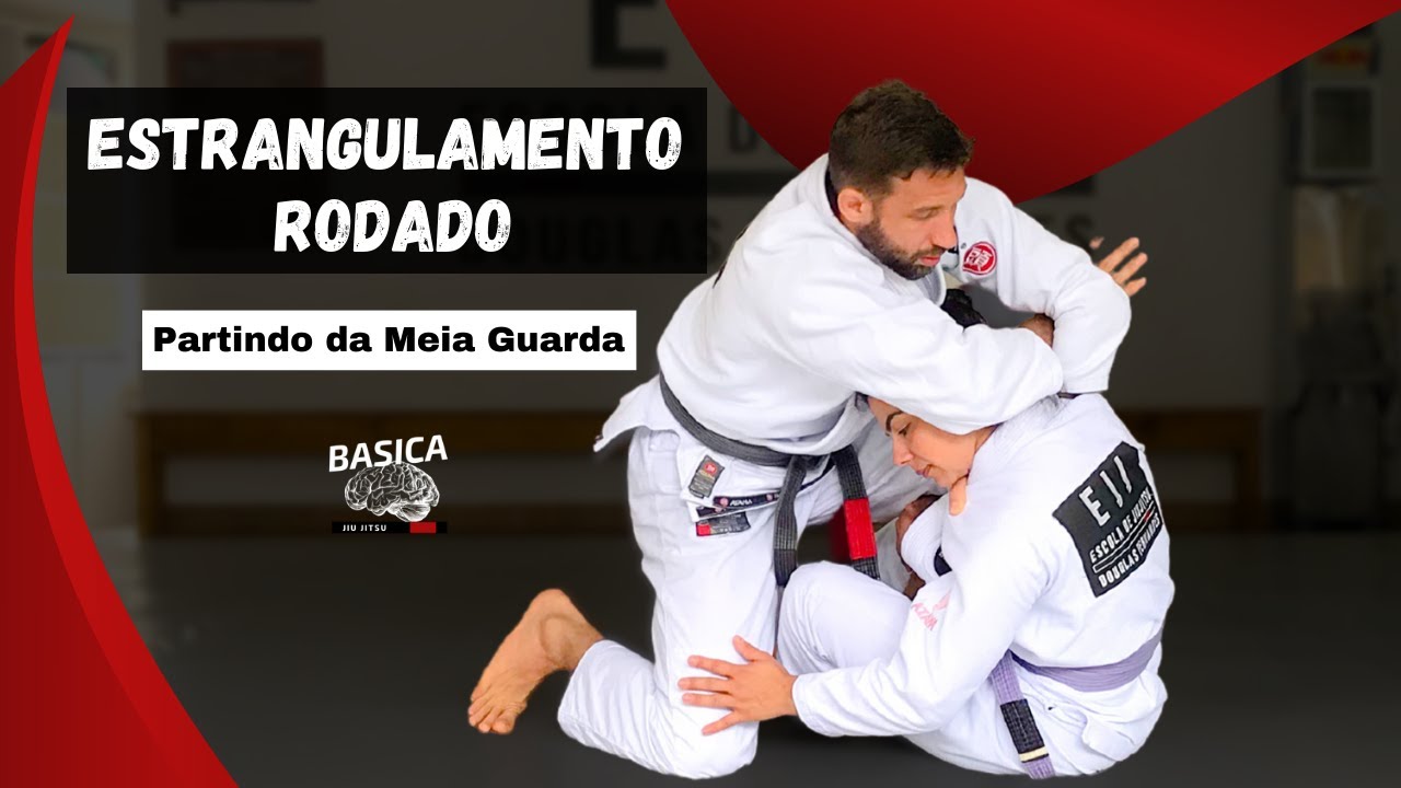 ESTRANGULAMENTO RODADO I Partindo Da Meia Guarda