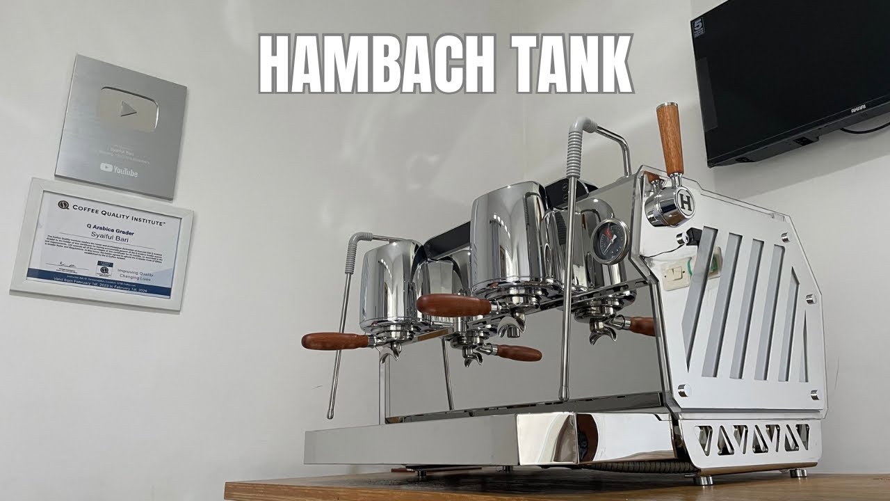 REVIEW MESIN ESPRESSO HAMBACH TANK 2 GROUP !! MESIN KOPI HARGA MURAH KUALITAS MEWAH