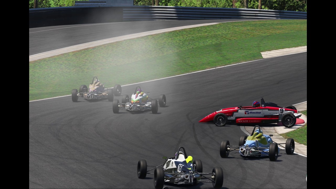 First formula car race (It did not go well) Car no. 1 Lime rock park, 4th place finish