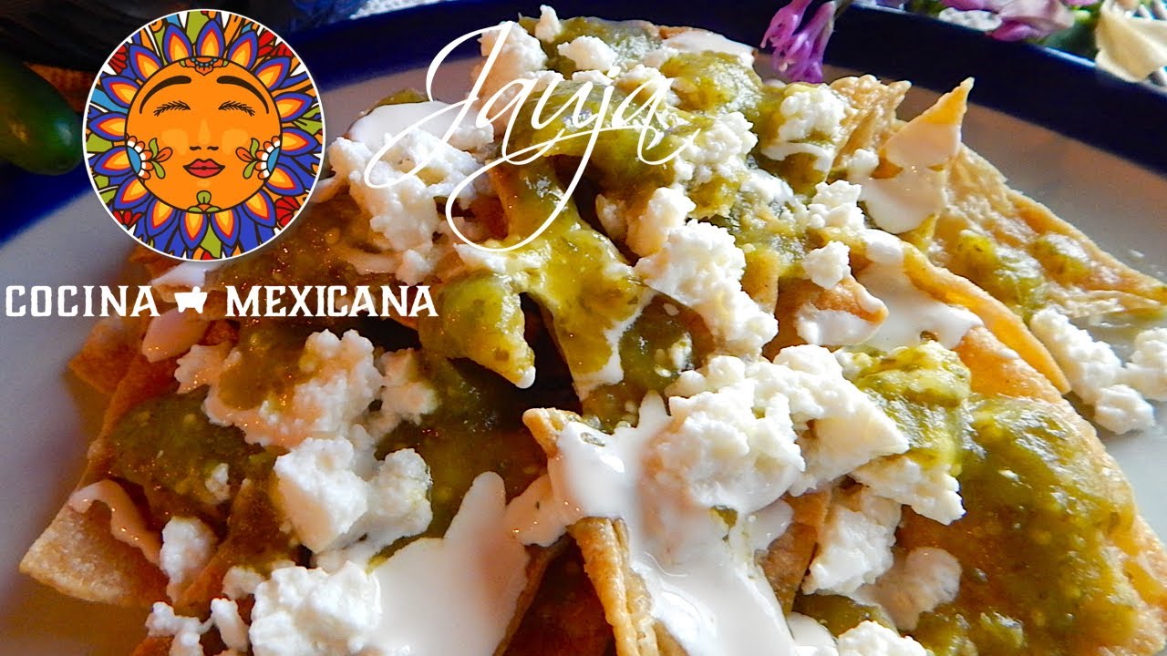 Cómo Hacer Chilaquiles Verdes