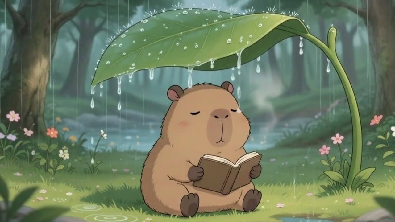 Rainy Night Forest 🌧️ LoFi for Study & Deep Focus