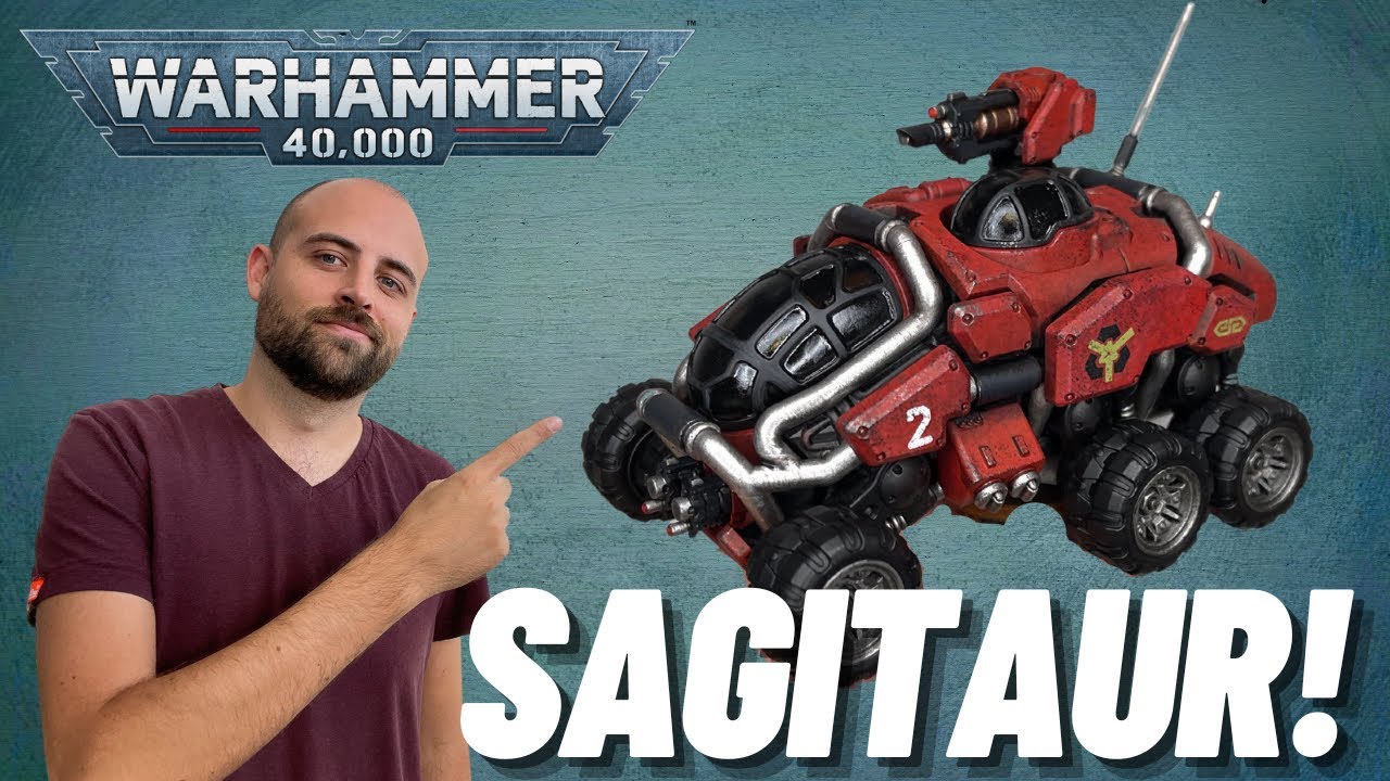 How to paint the new Sagitaur for Leagues of Votann! Quick and Easy!