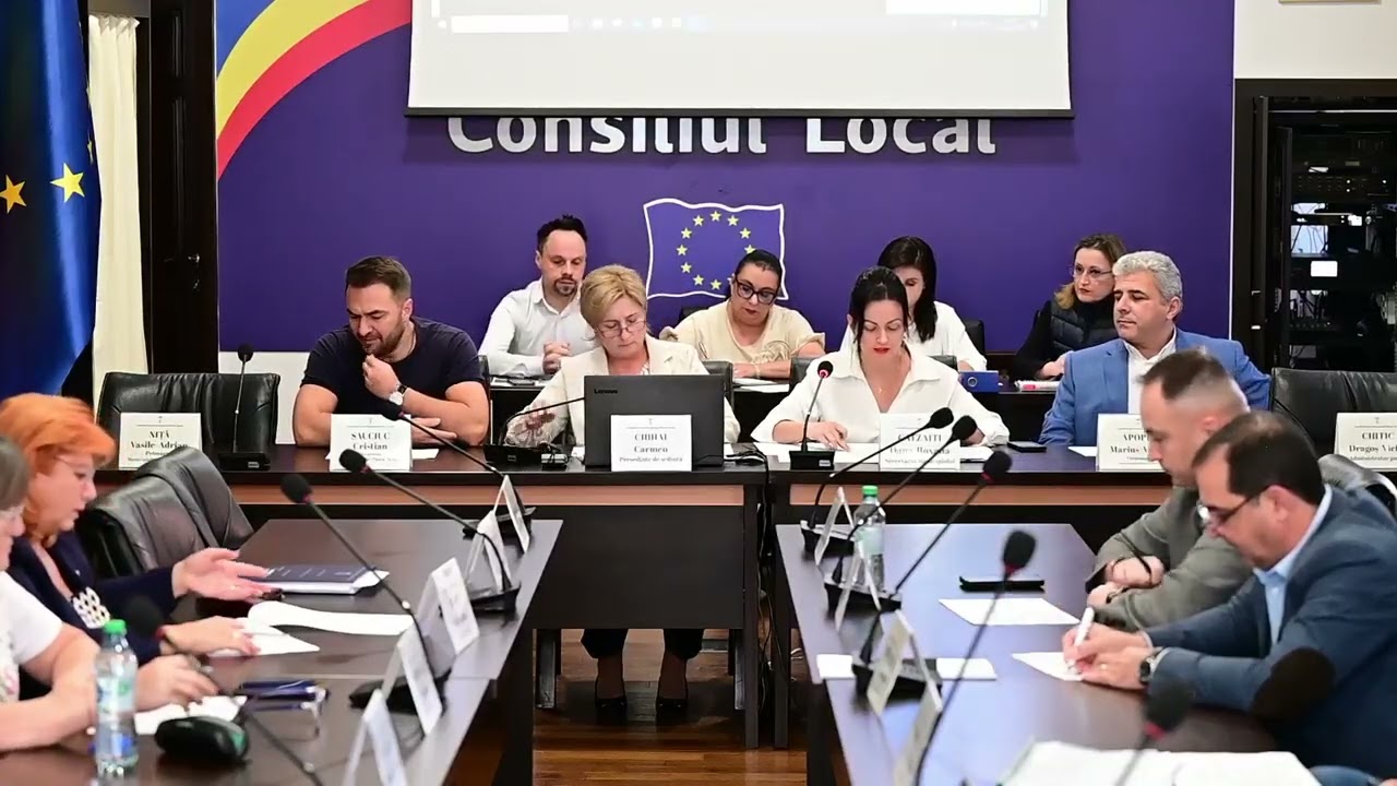 Ședința Consiliului Local Piatra-Neamț | 18 septembrie 2025