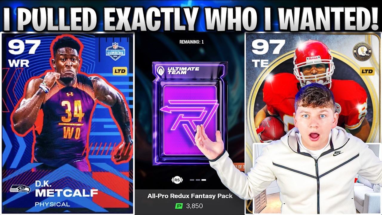 I PULLED EXACTLY WHO I WANTED! INSANE COMBINE CARDS! 95 OVERALL REDUXES+ULS!