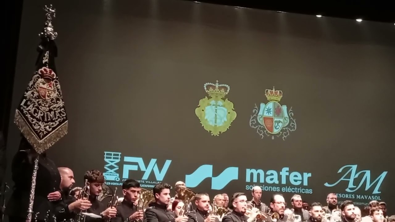 Cieza 2026 agrupación musical lágrimas de dolores marcha tierra santa