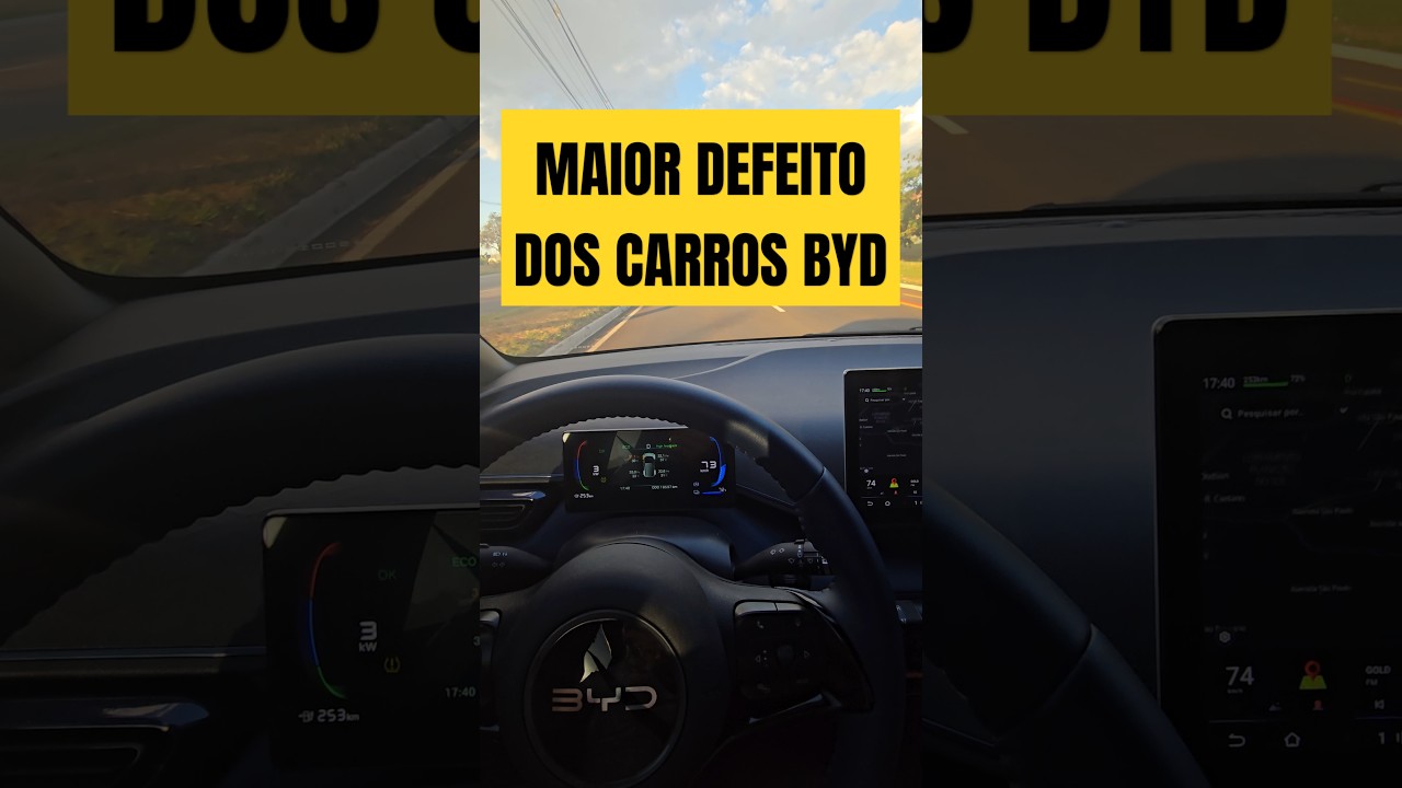 Maior defeito dos carros da BYD....... #byd #automobile #bydmini #tecnologia #dolphinmini #tutorial