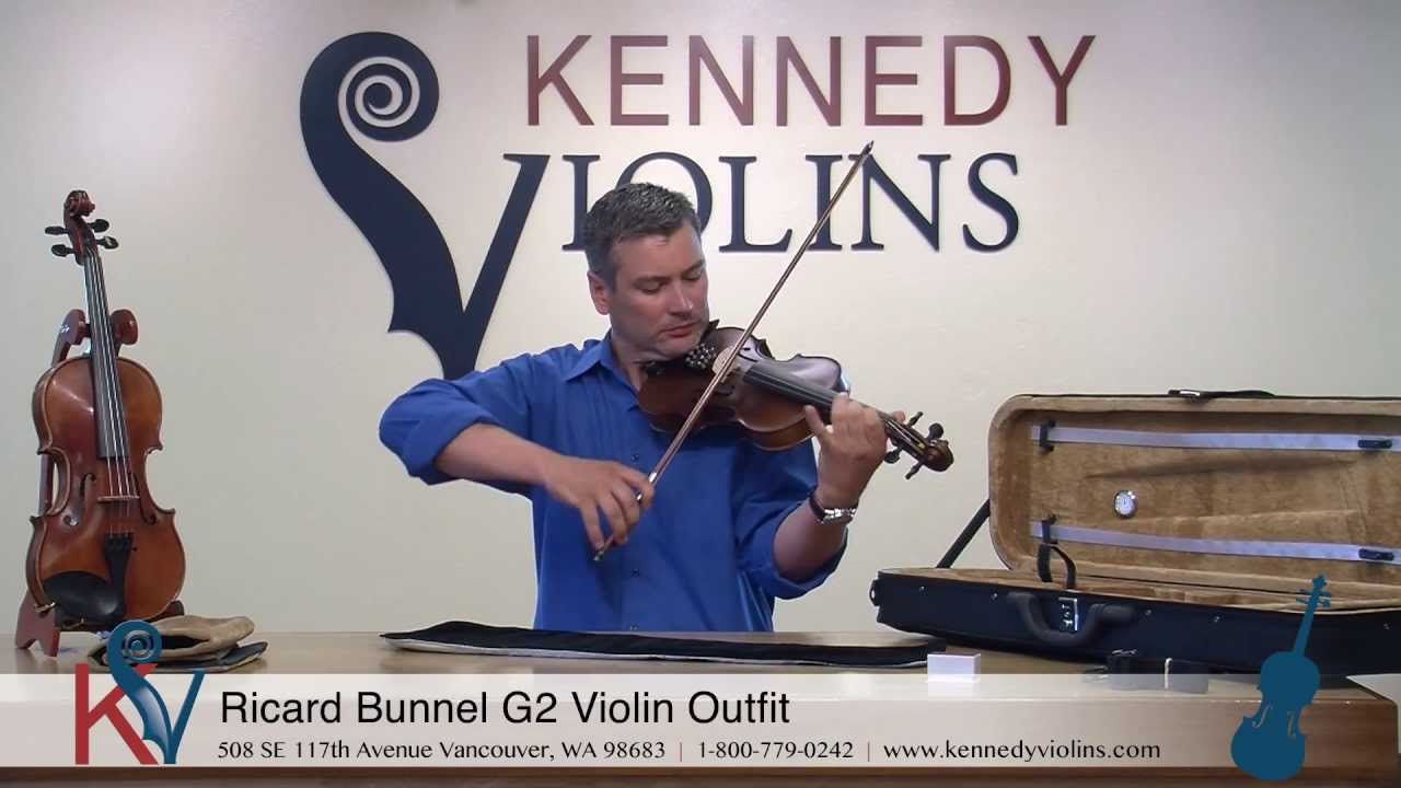 Ricard Bunnel G2 Violin Outfit by Kennedy Violins