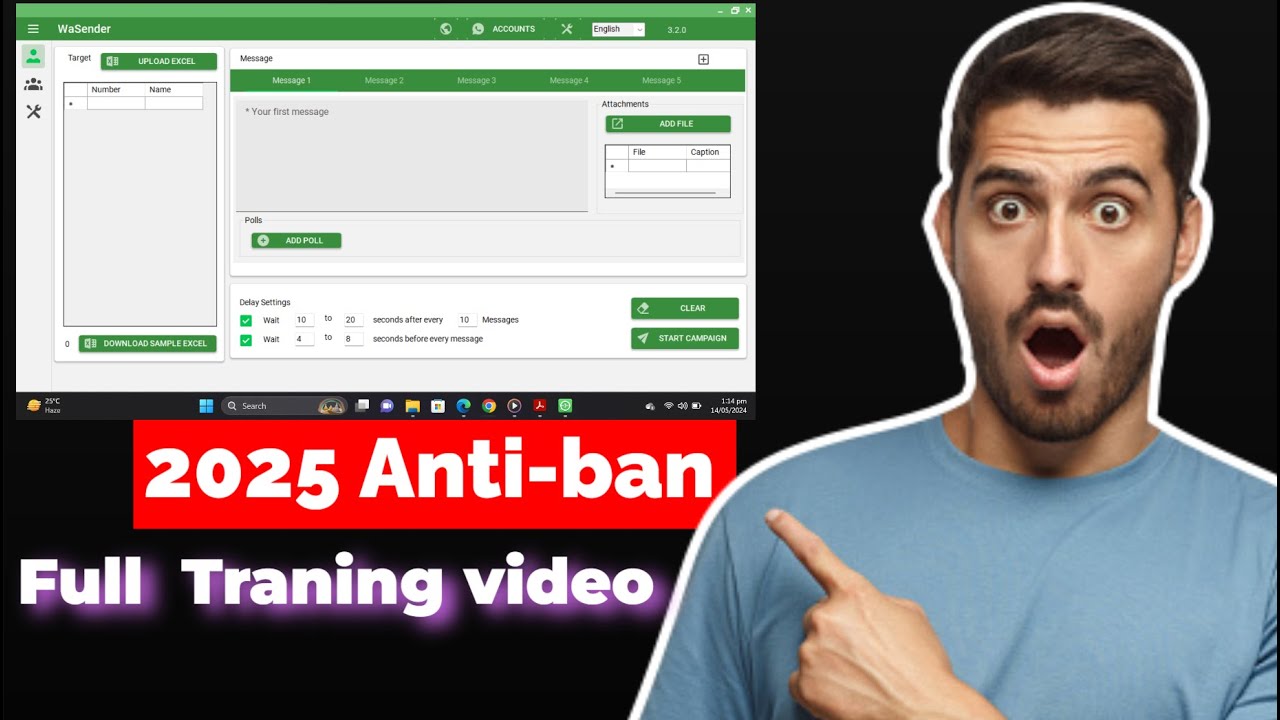 WaSender 2025 Pro Guide: Bulk WhatsApp Messaging, Anti-Ban Tricks & 10K/Month Leads!  FREE Strategy💰