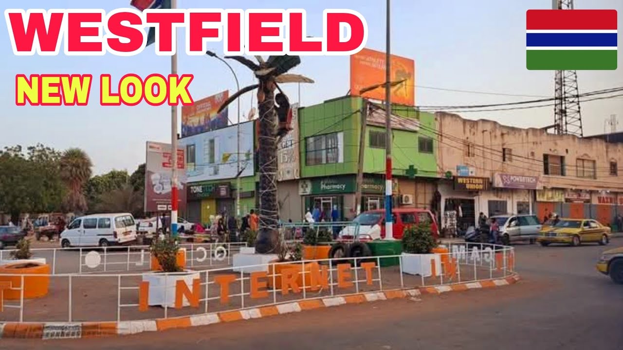 Westfield Roundabout New Paint & Decor | Gambia’s Transformation Exploring Jimpex & Jeshwang