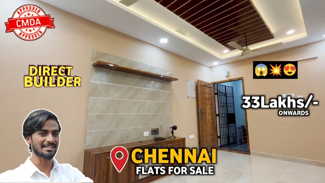 😱Touring 33Lakhs/- Onwards Apartment project in Chennai Tambaram with Direct Builder Contacts 😍💥🥳