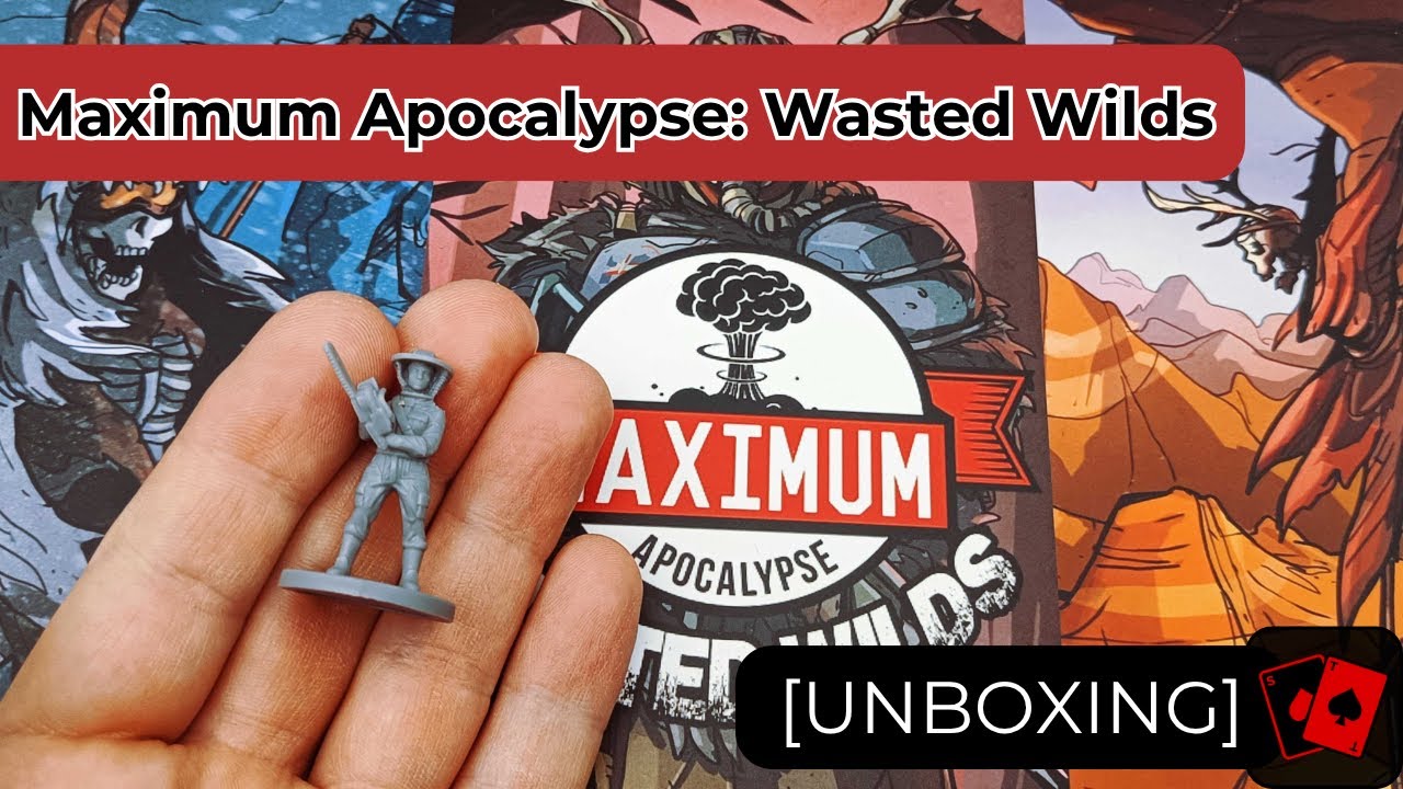 Unboxing | Maximum Apocalypse: Wasted Wilds