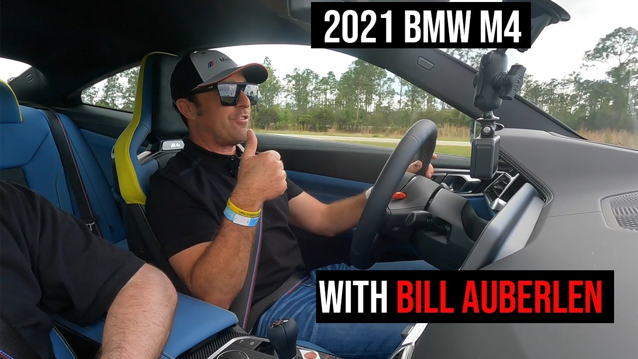 2021 BMW M4 drive with Pro Driver Bill Auberlen