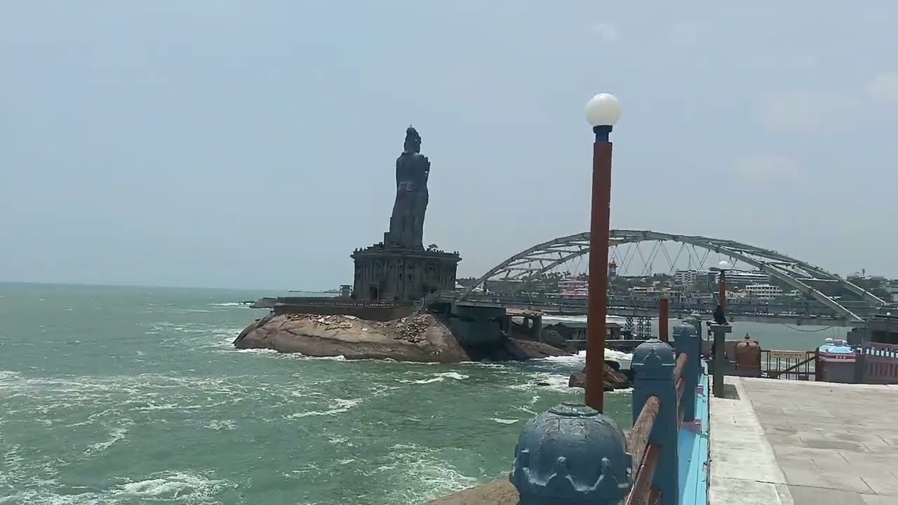 Vivekananda Rock Memorial Statue / Tamil Nadu Tour with Family/ Kaniyakumari Tour / Ishana Pajiyar 