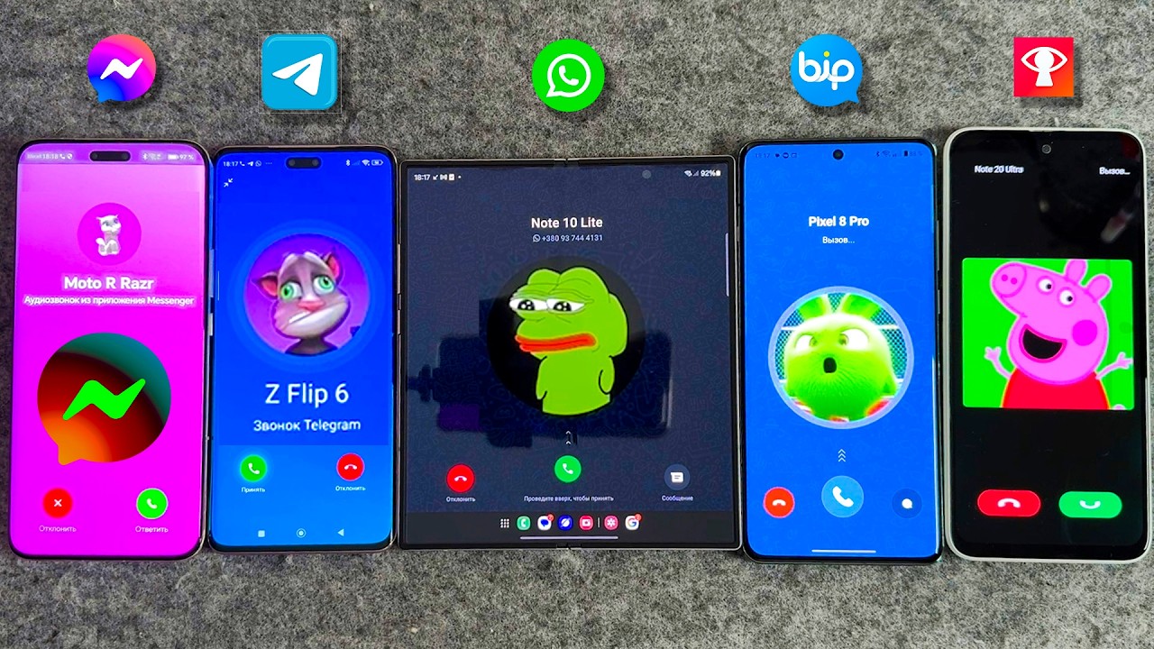 FACEBOOK Z Fold 6 vs BiP HTC vs WhatsApp Xiaomi 13 vs OnePlus 12 Telegram vs Honor M6 Scred