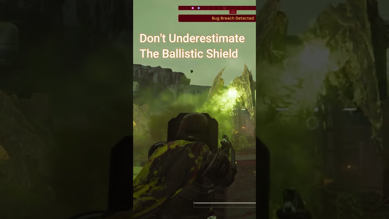 Don't Underestimate The Ballistic Shield In Helldivers 2! #helldivers