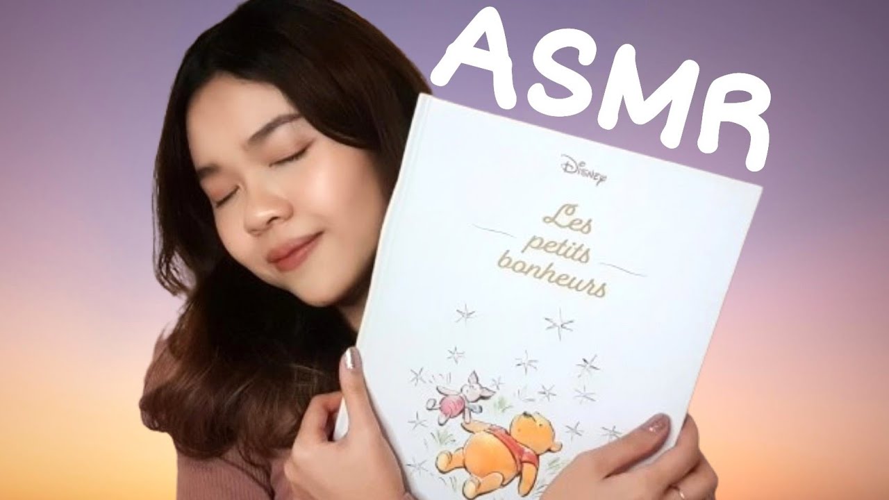 ASMR FRANÇAIS |  Les Petits Bonheurs - Mon Nouveau Livre Préféré 🐻🍯 Lecture Chuchotée (Eng Sub)
