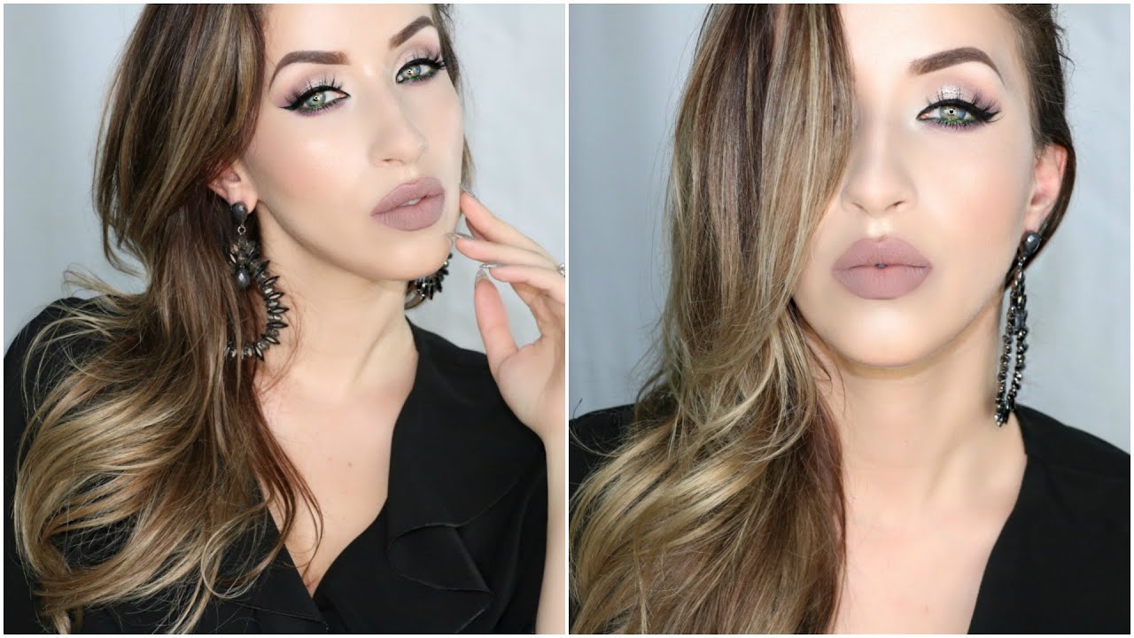 Taupe and Green Makeup Tutorial
