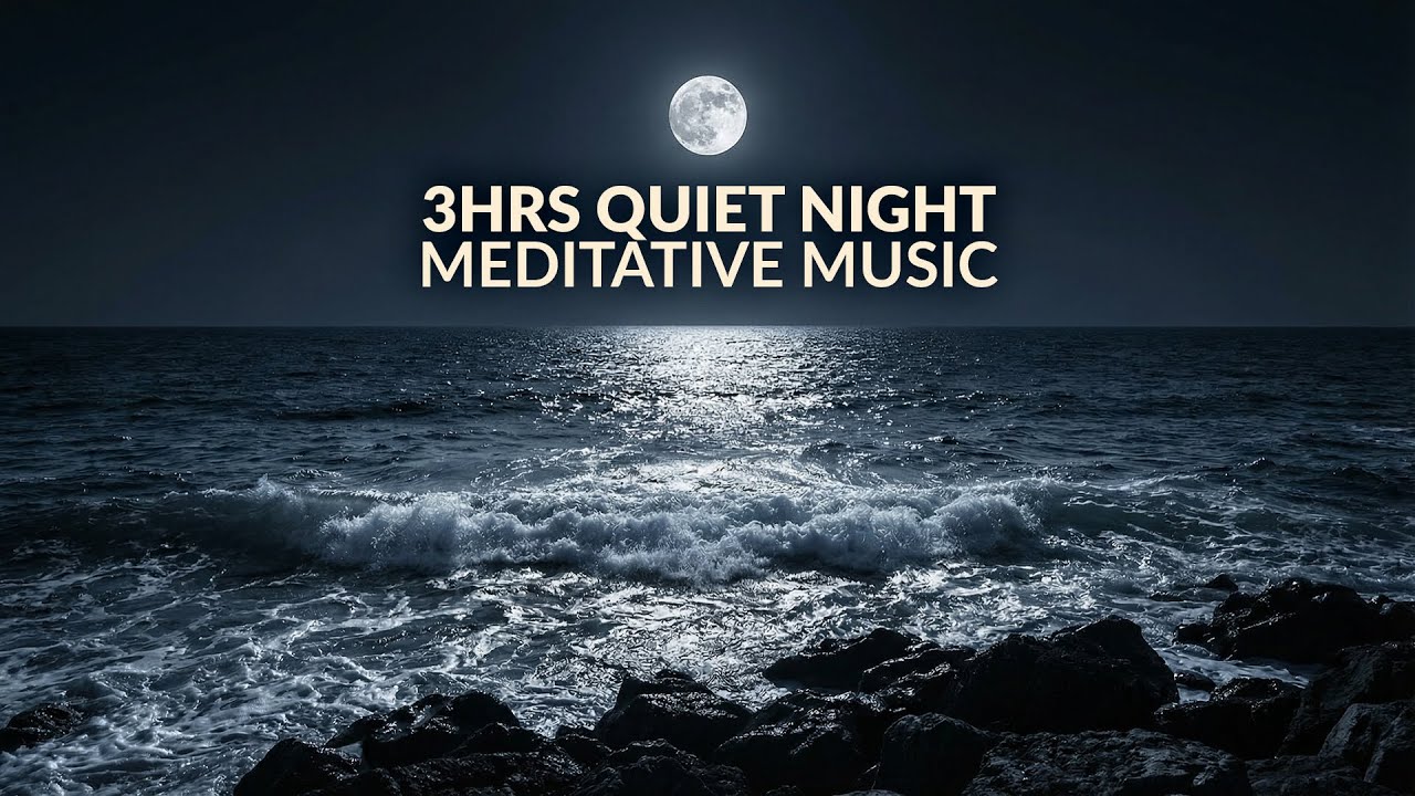 Quiet Night Journey | Meditative Sleep Soundscape | FALL INTO SLEEP INSTANTLY | No Ads