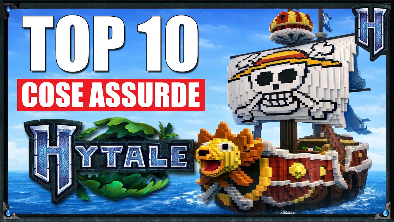 TOP 10 COSE ASSURDE CHE PUOI FARE IN HYTALE