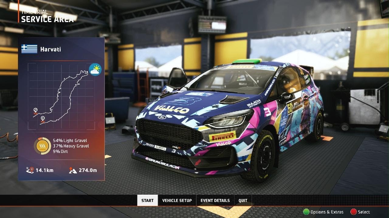 EA SPORTS WRC 🇬🇷Harvati Fiesta Rally3 Evo 9:40.090