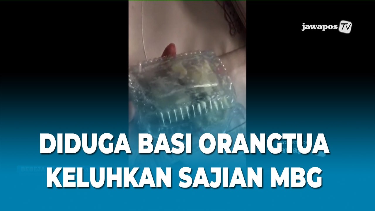 DIDUGA BASI, ORANGTUA KELUHKAN SAJIAN MBG
