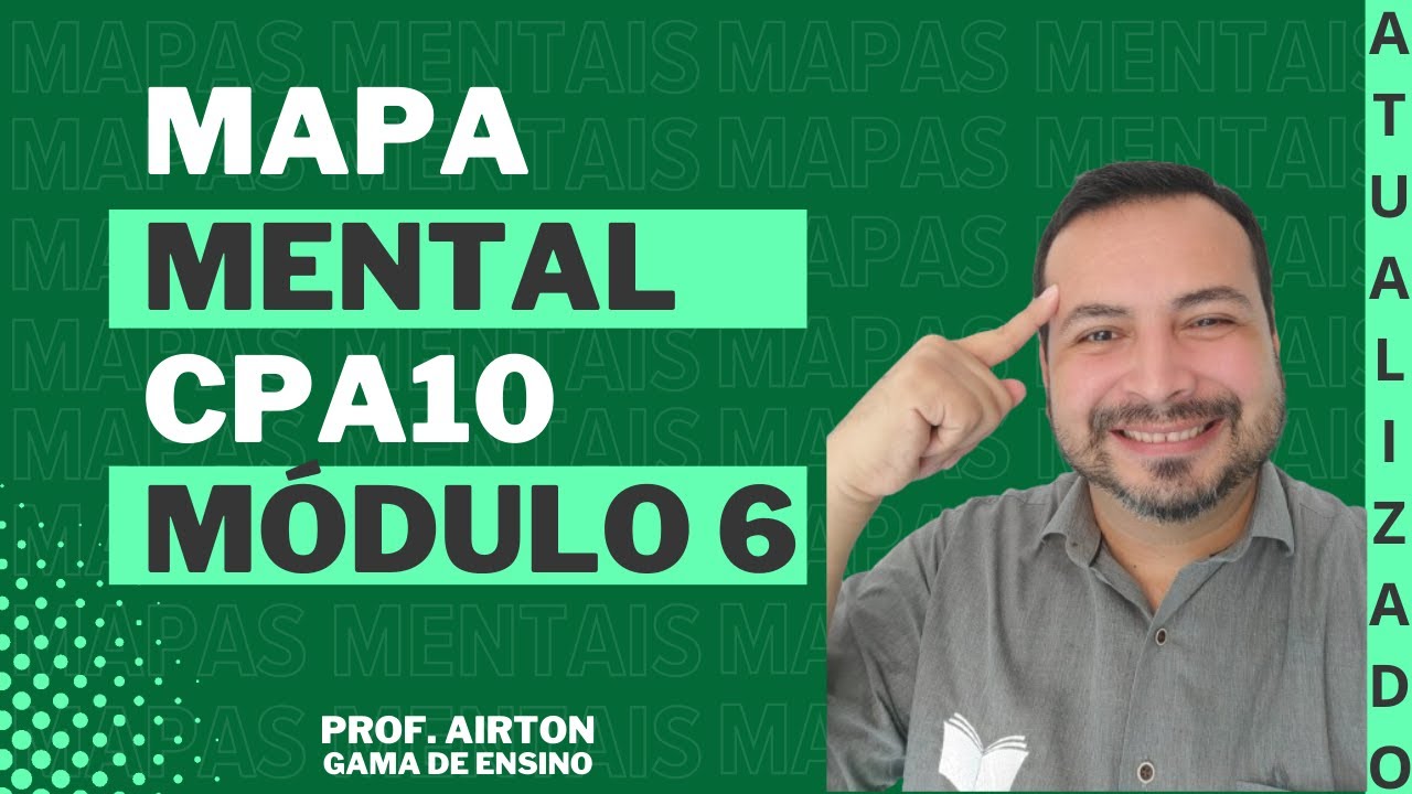 CPA10 MÓDULO 6 | MAPA MENTAL | RESUMO