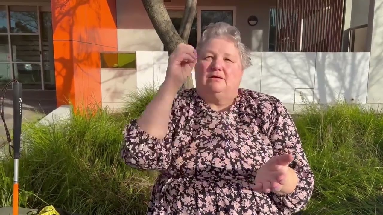 Deafblind tips 14 - High-viz mobility canes