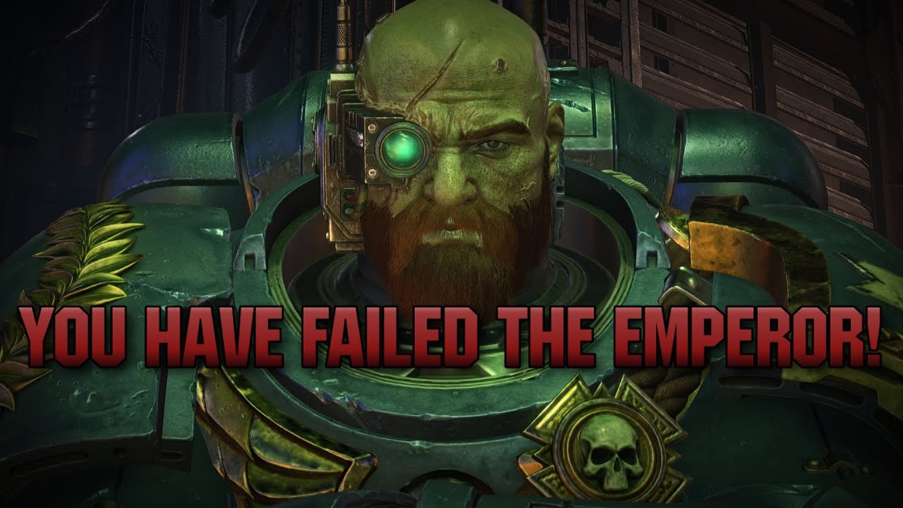 WH40K Space Marine 2 Unique Mission Failure quotes