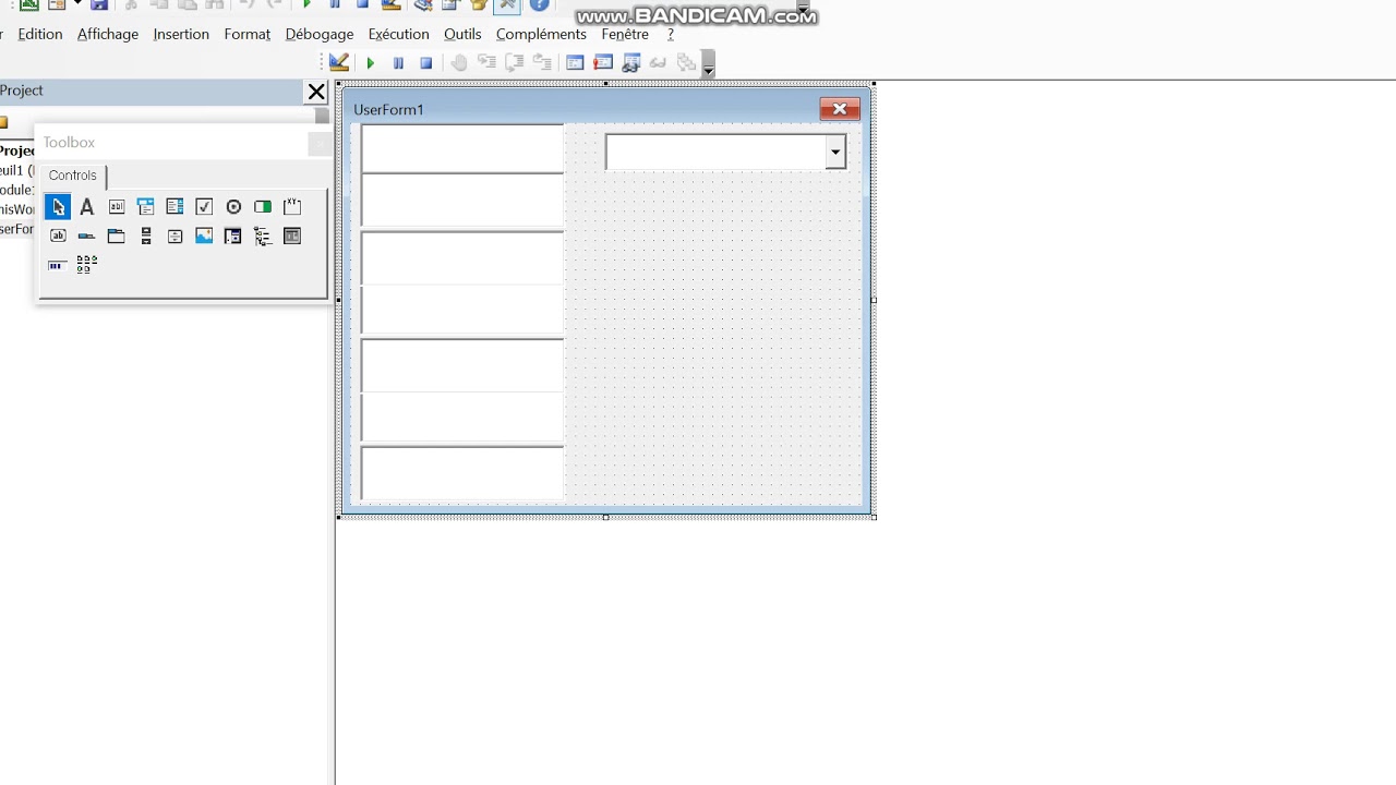 Recherchev simple excel avec formulaire/userform