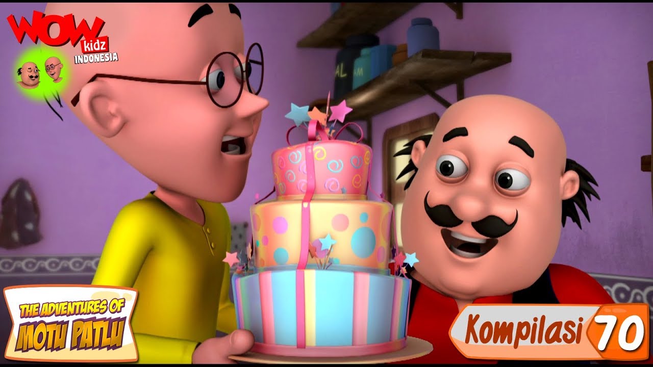 Kompilasi - 70 | Motu Patlu dalam Bahasa - Animasi 3D Kartun | WowKidz Indonesia