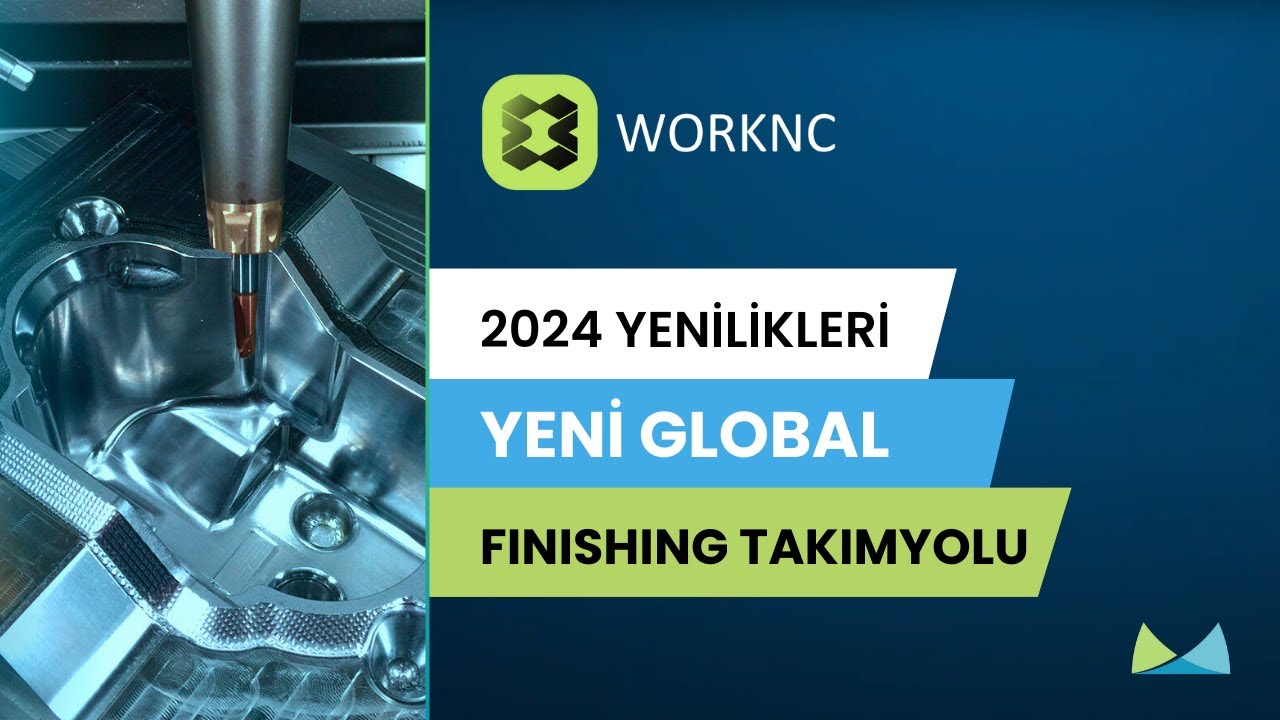 WORKNC 2024 Yenilikleri - Yeni Global Finishing Takımyolu
