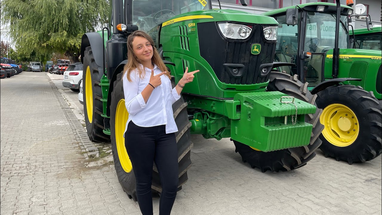 CEREN TAŞ İLE JOHN DEERE 6215R DETAYLI TANITIM