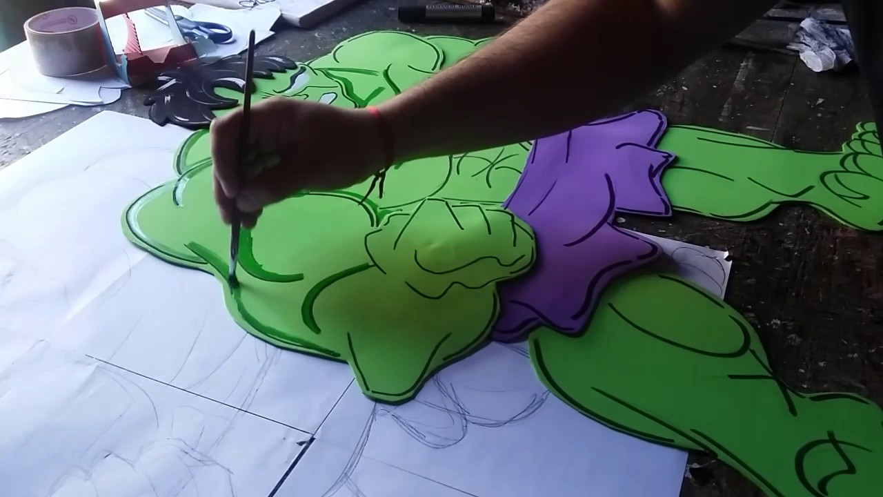 El Increíble HULK.