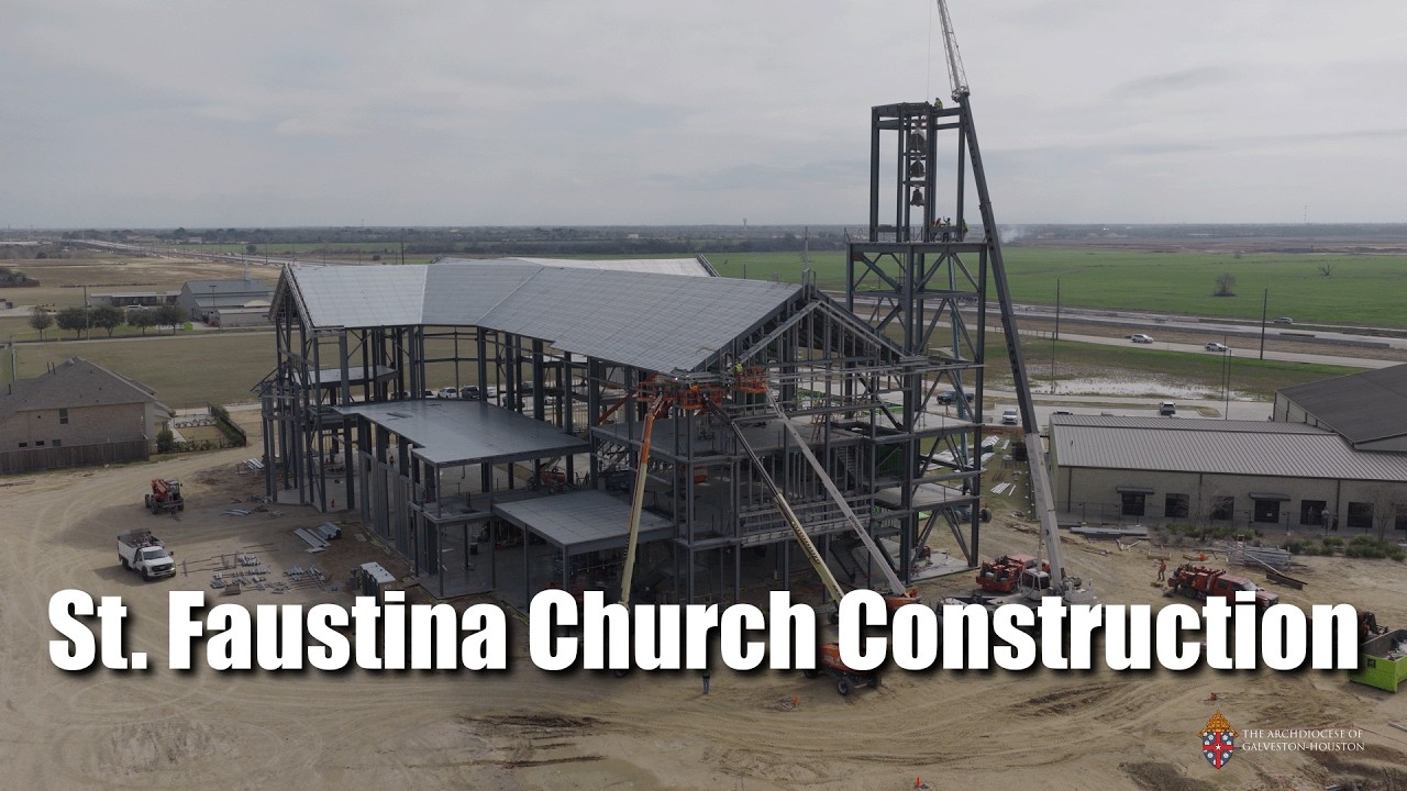 События в архиепархии: Строительство церкви Святой Фаустины