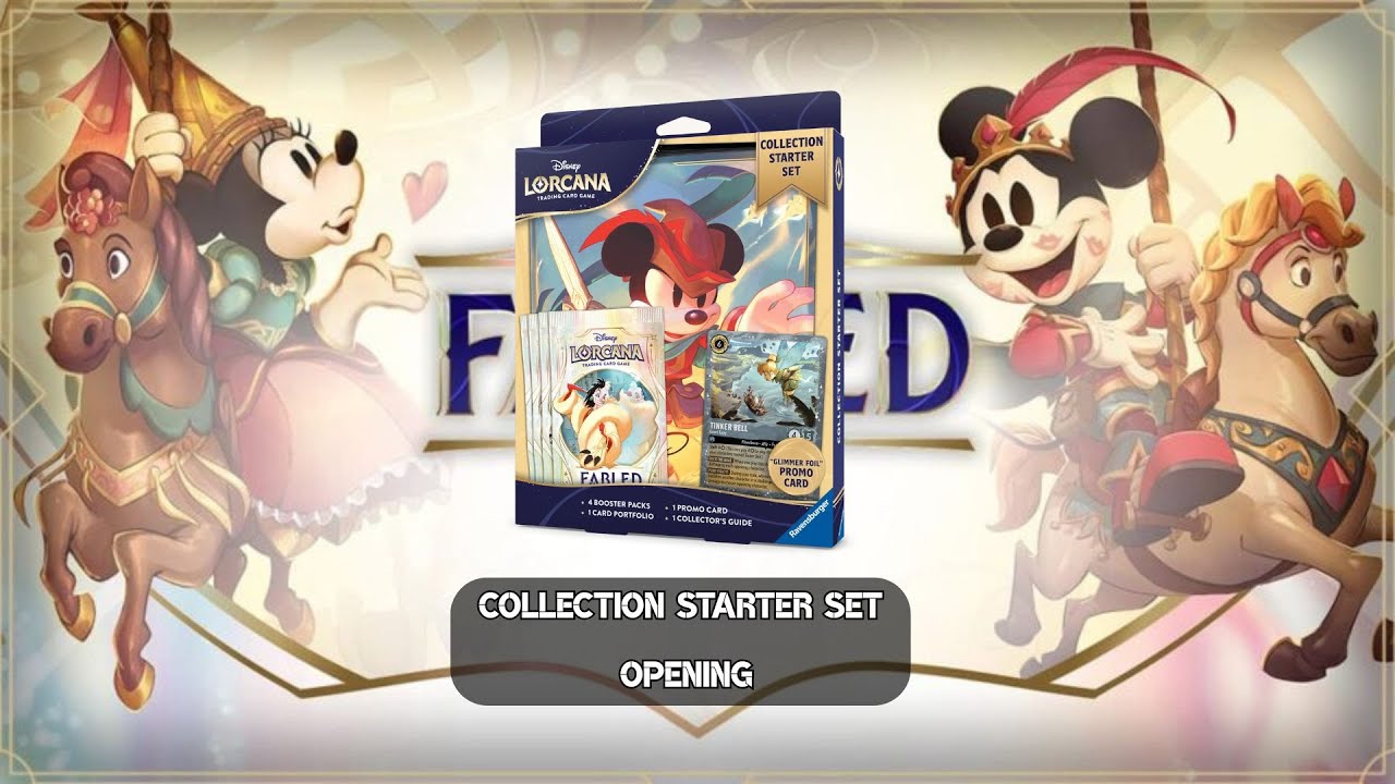 Disney Lorcana Fabled - Collection Starter Set unboxing