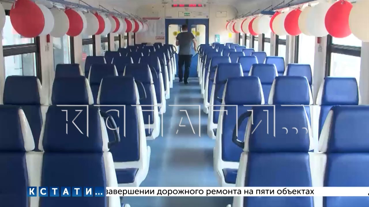 Электричка связала Нижний Новгород и Казань