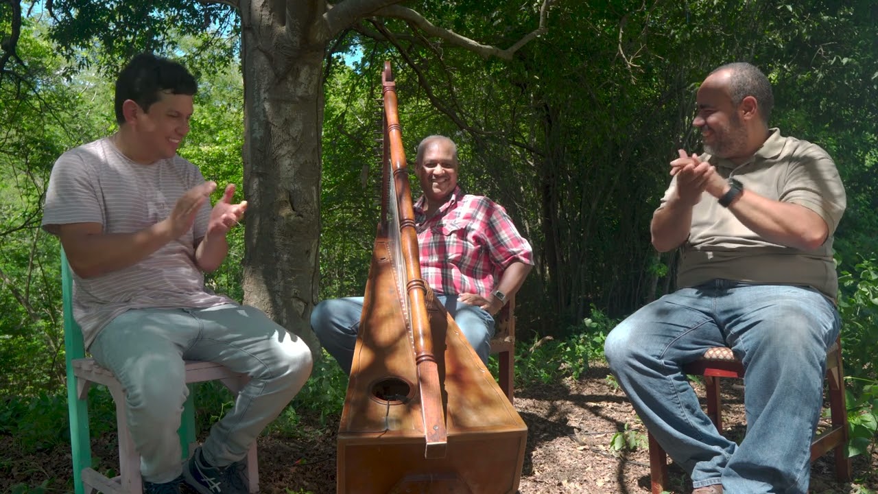 Yustardi Laza - arpa de joropo central (Venezuela)