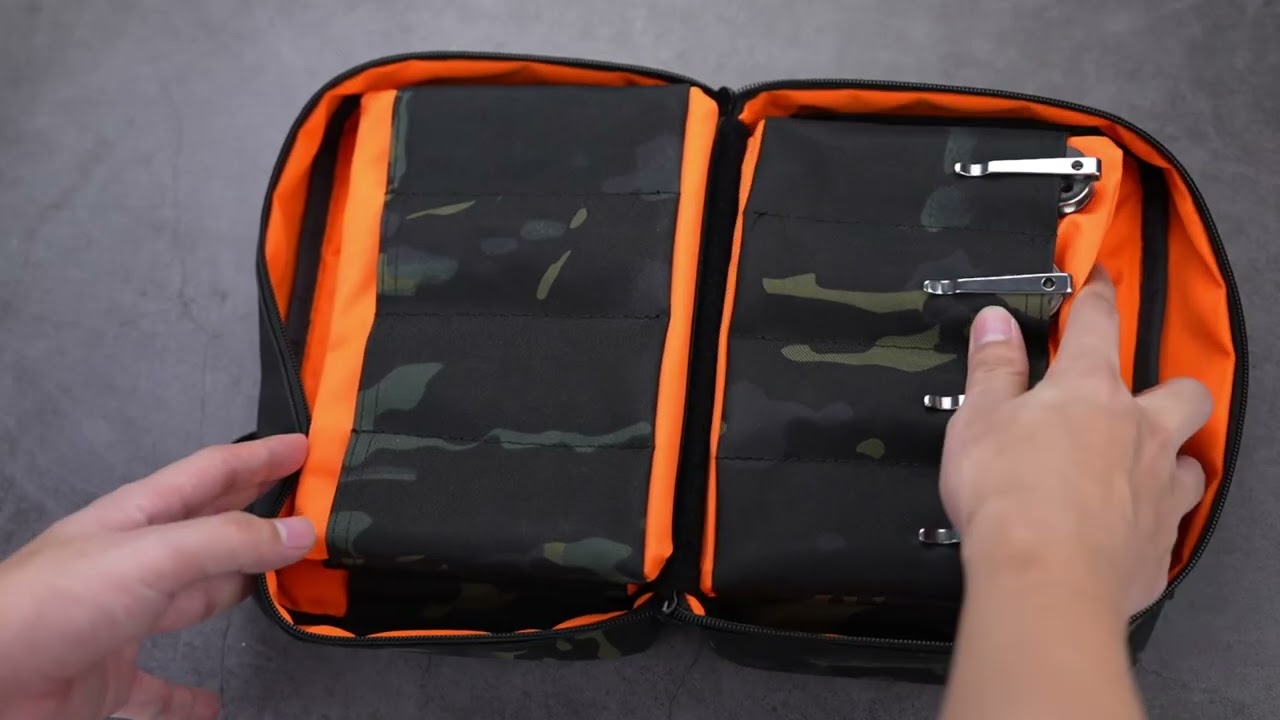 Viperade VE40 Holds up to 40 folding knives, flashlights, or multitools &mdash; ⚡