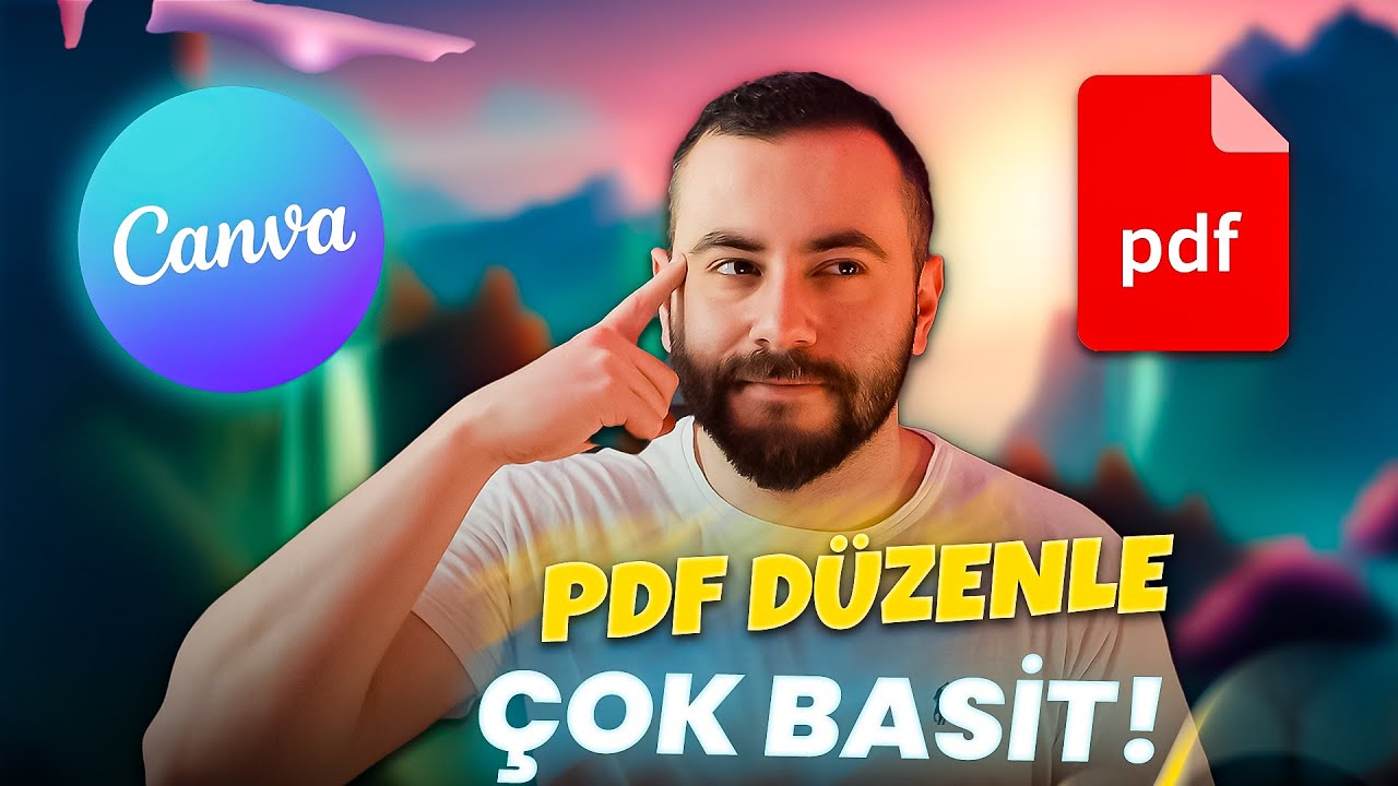 İnternetten PDF DÜZENLE! | Canva Dersleri 2024