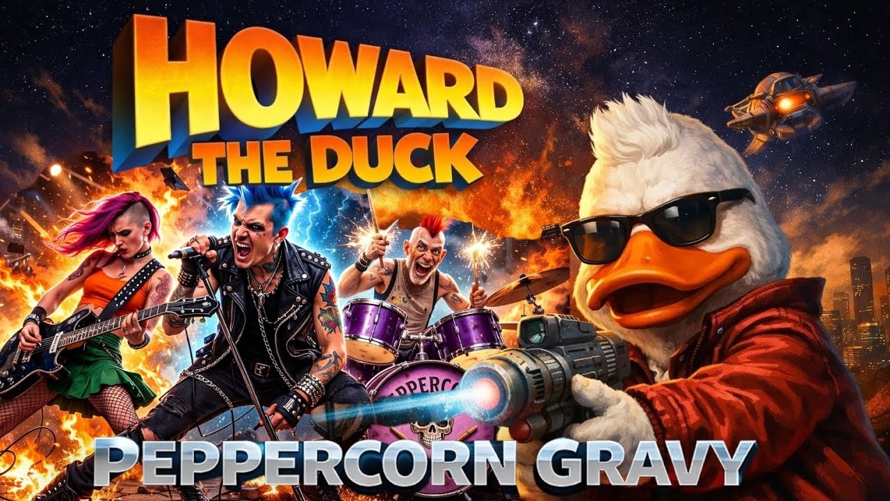 Howard the Duck (High-Energy Rock Version) – Peppercorn Gravy