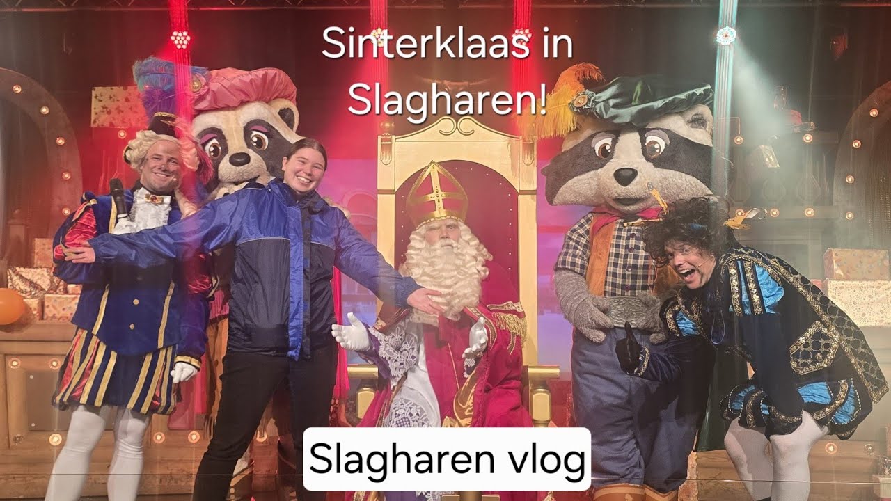 Sinterklaas in Slagharen! Dit wordt de nieuwe attractie! - Slagharen vlog november 2025