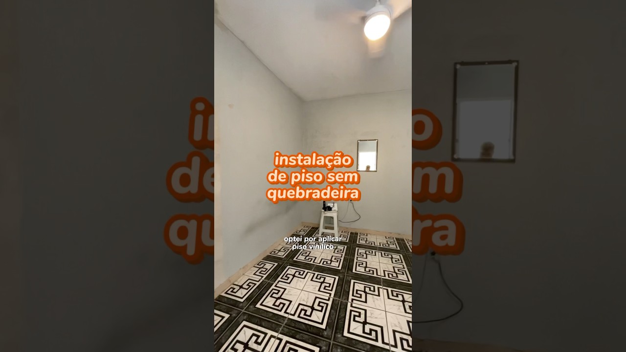 piso vin&iacute;lico sobre cer&acirc;mica: como nivelar, colar e finalizar (passo a passo)