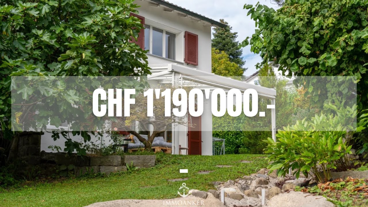 Charmante Tour durch ein CHF 1'190'000 Doppelhaus im zentral-gelegenen Kloten, Zürich, Schweiz