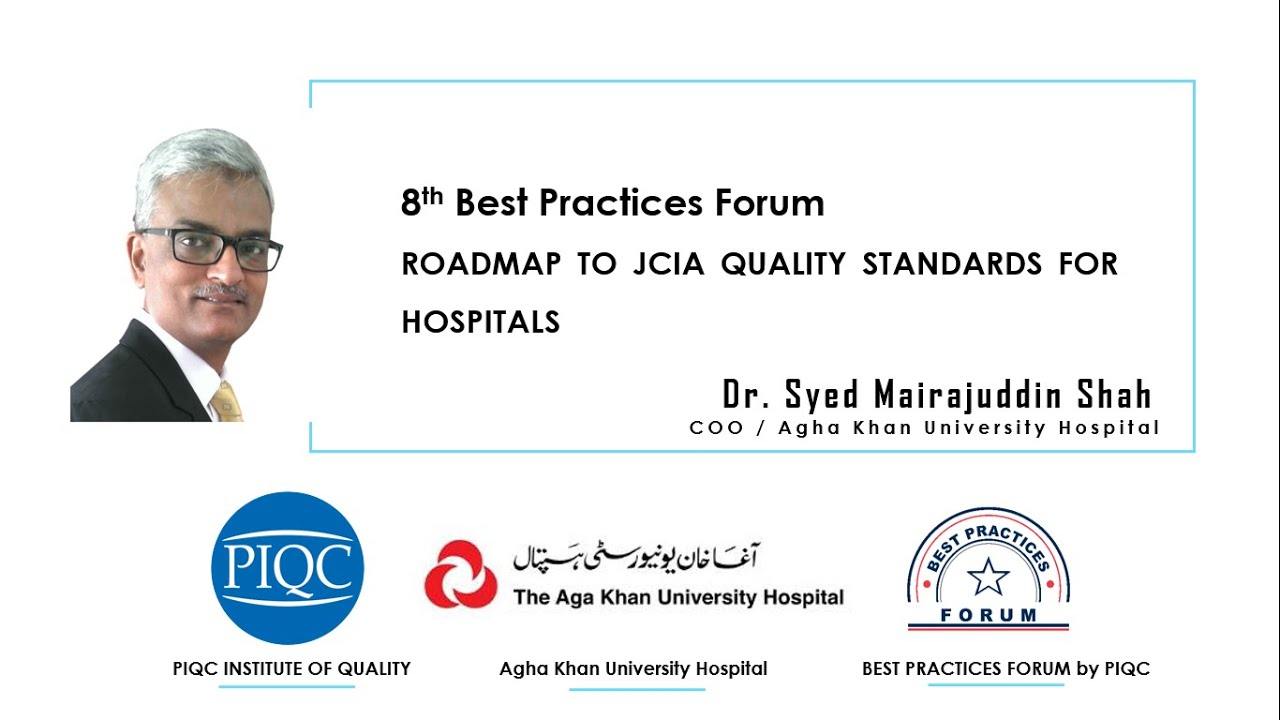 Roadmap to JCIA Quality Standards for Hospitals presented on PIQC's 8th Best Practices Forum (BPF)
