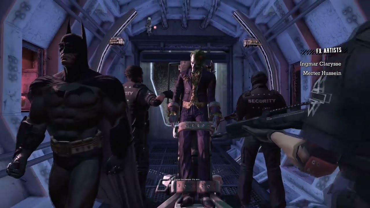 Batman Arkham Asylum - Prologue (4k 60fps)