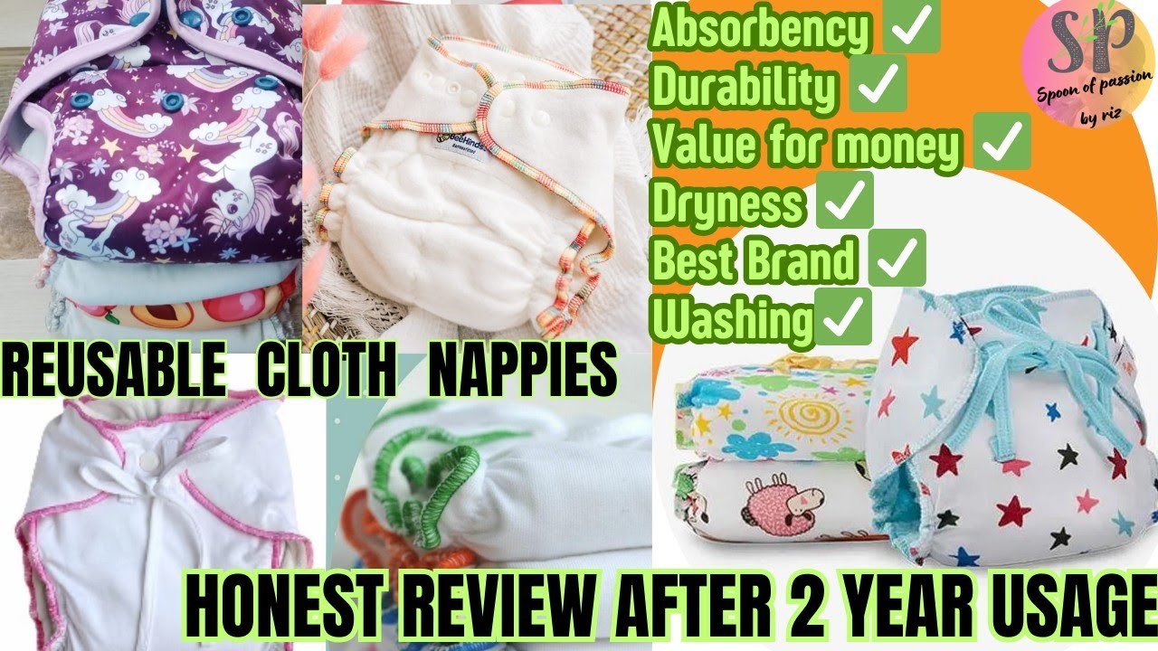 Best Cloth Diaper for New Born Babies | Cloth Diaper Review in Tamil | Spoon Of Passion