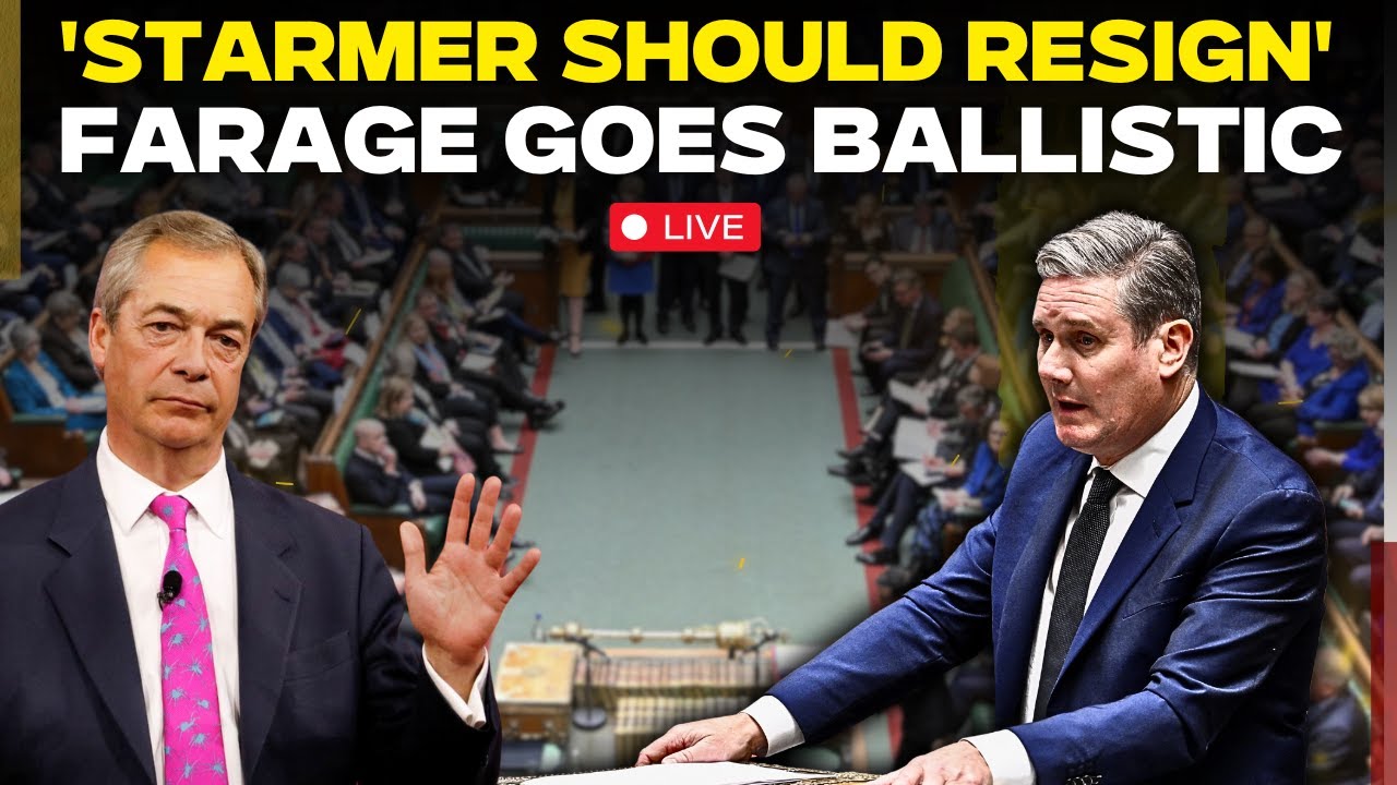 WATCH NOW: Nigel Farage Hits Hard in Birmingham Speech as Starmer Leadership Wobbles